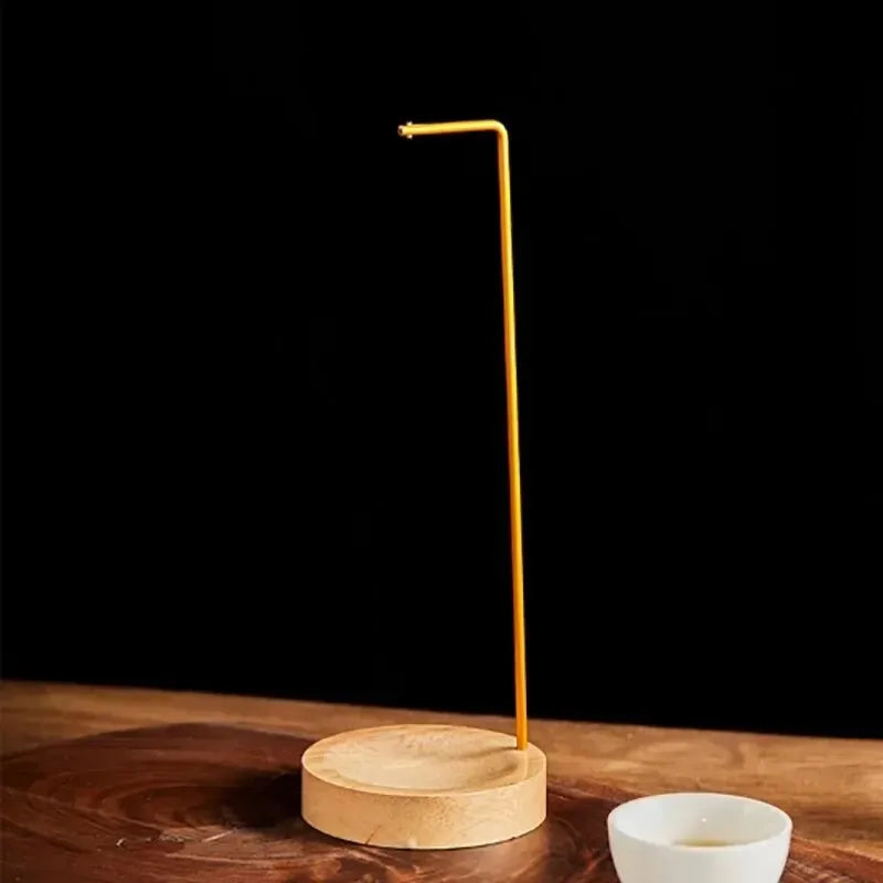 Modern Hanging Incense Burner – Minimalist Wooden Incense Holder for Relaxation Spaces
