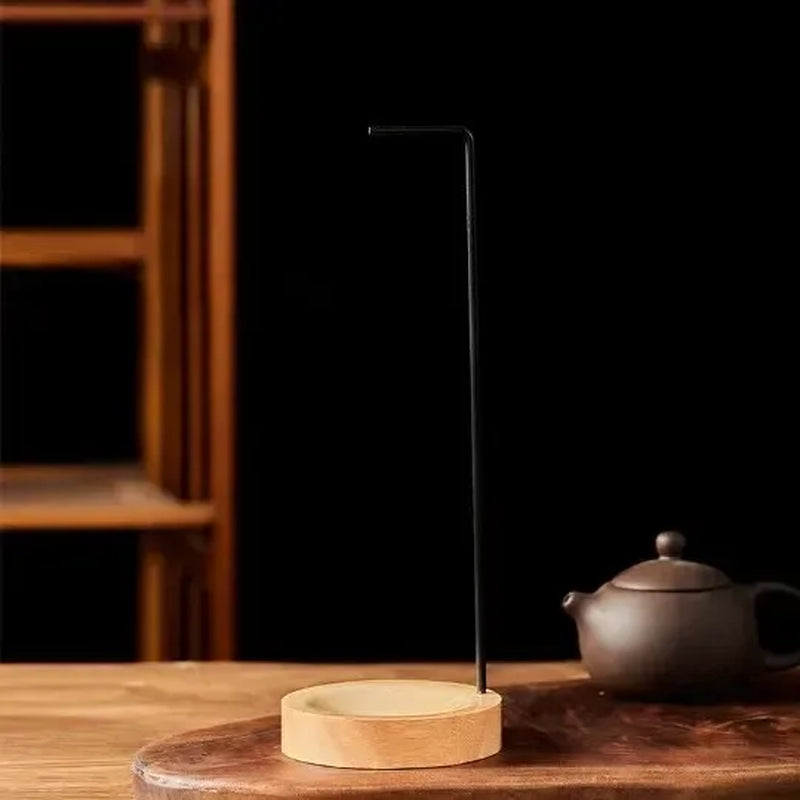 Modern Hanging Incense Burner – Minimalist Wooden Incense Holder for Relaxation Spaces