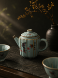 Butterfly Celadon Pot