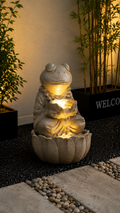 Lotus Garden Fountain — Frog / Elephant