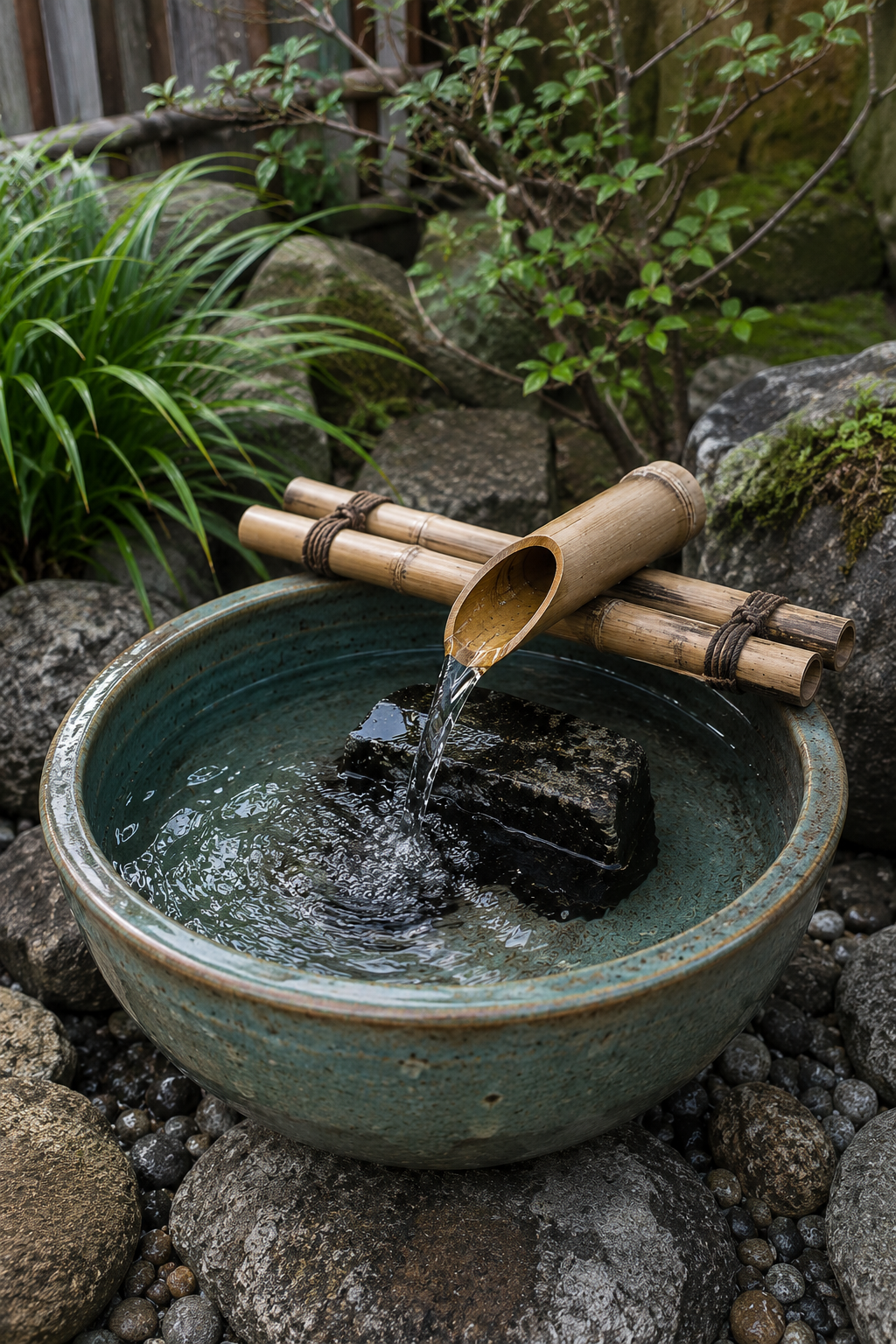 Zen Bamboo Water Fountain