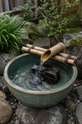 Zen Bamboo Water Fountain