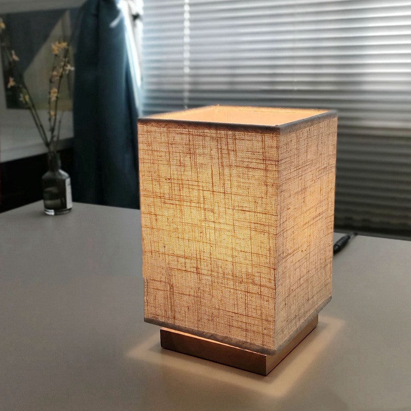 Table Lamp with Artistic Retro Shade